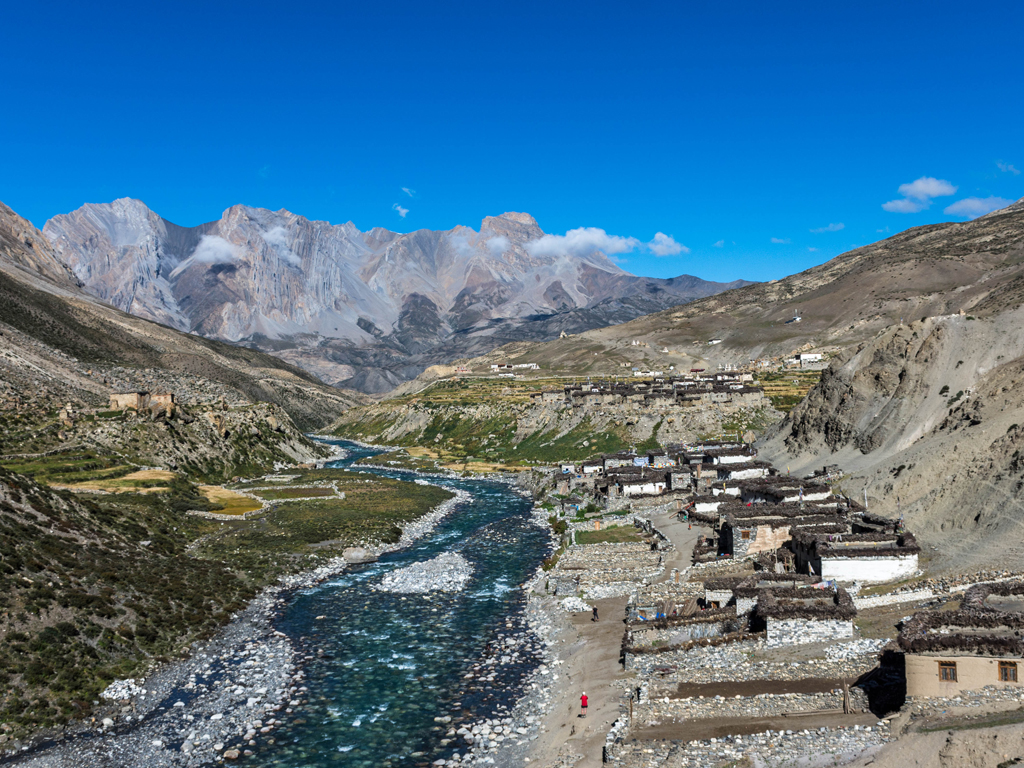 Phoksundo Lake Trek landscape view